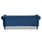 Baxton Studio Emma Navy Blue Velvet Upholstered and Button Tufted Chesterfield Sofa 163-10309 - alternate 4